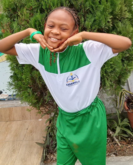 Children at Cedarville Schools